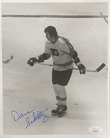 Dave Schultz Signed 8x10 Philadelphia Flyers Photo JSA AL44178