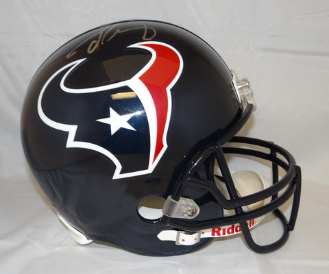 Jadeveon Clowney Autographed Houston Texans Full Size Helmet- JSA Auth *Silver