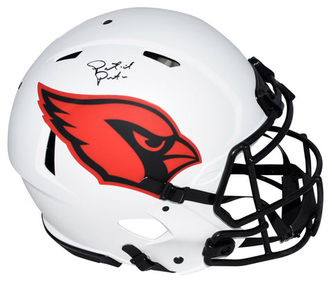 PATRICK PETERSON SIGNED ARIZONA CARDINALS LUNAR AUTHENTIC SPEED HELMET BECKETT