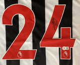 Miguel Almiron Signed Newcastle United Castore Medium Soccer Jersey BAS