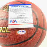 DERRICK JONES JR Signed Basketball PSA/DNA Chicago Bulls Autographed