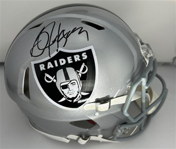Raiders Running Back BO JACKSON Signed Full Size Authentic Speed Helmet AUTO JSA