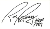 Rick Barry Autographed Golden State Warriors Index Card HOF BAS 45400