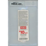 Michael Strahan Autographed New York Giants 12/9/02 Ticket Stub Beckett 46071