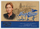 Emilio Estevez Signed 2004 Donruss Threads Fans of the Game Card #201 - (SS COA)