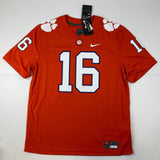 Autographed/Signed Trevor Lawrence Clemson Orange Jersey Fanatics COA