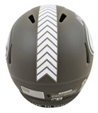 Packers Matthew Golden Signed STS Full Size Speed Rep Helmet W/ Case BAS Witness