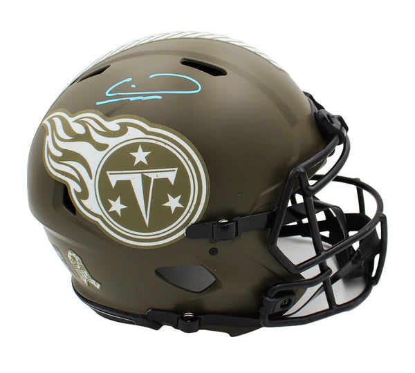 Calvin Ridley Signed Tennessee Titans Speed Authentic STS NFL Helmet