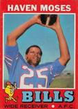 Haven Moses Signed Buffalo Bills Jersey (JSA COA) 1973 Pro Bowl Wide Receiver