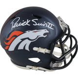 Patrick Surtain Autographed/Signed Denver Broncos Spd Mini Helmet Beckett 49862