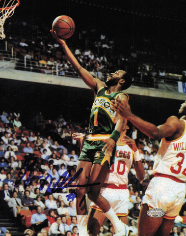 Gus Williams Autographed Signed 8x10 Photo Seattle Supersonics MCS Holo #87365