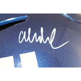 Abdul Carter Autographed New York Giants SpeedFlex Helmet Beckett Witness 51254