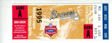 Colorado Rockies Franchise's 1st Playoff Win 10/6/95 Atlanta Braves Ticket 56250