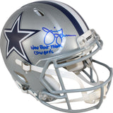 Jimmy Johnson Signed Dallas Cowboys Pro Helmet How Bout Them Cowboys BAS 50128