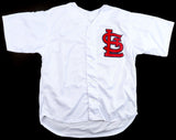 Victor Scott II Signed St. Louis Cardinals White Jersey (Beckett) 2025 Rookie CF