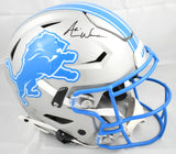 Andre Ware Autographed Detroit Lions F/S SpeedFlex Helmet - Beckett W Holo