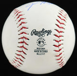 John Rocker Signed Atlanta Braves Logo Baseball Inscribed "Trump 24" (AWM)