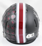 Jack Sawyer Signed Ohio State Buckeyes Black Speed Mini Helmet - Beckett W Holo