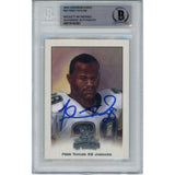 Fred Taylor Autographed 2002 Gridiron Kings 42 Slab Trading Card Beckett 47942