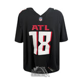 Kirk Cousins Autographed Atlanta Falcons Black Nike Football Jersey - Fanatics