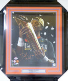 DESHAUN WATSON AUTOGRAPHED SIGNED FRAMED 16X20 PHOTO CLEMSON BECKETT 123720