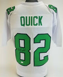 Mike Quick Signed Philadelphia Eagles Jersey (JSA COA) 5xAll Pro Wide Receiver