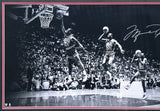 Michael Jordan Autographed Framed 'We Have Lift Off' Photo Bulls /123 UDA Holo