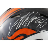 Von Miller Autographed Denver Broncos Authentic TB Helmet SB MVP Beckett W 54731