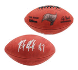 Rob Gronkowski Signed Tampa Bay Buccaneers Authentic NFL Football