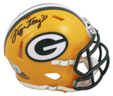 Packers George Teague Authentic Signed Speed Mini Helmet Autographed BAS Witness