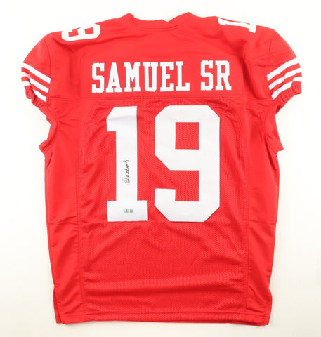 Deebo Samuel Signed 49ers Pro Cut Jersey (Beckett) San Francisco Wide Receiver