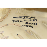 Trevor Story Signed Colorado Rockies Game Used 2020 Baseball Glove Beckett 57818