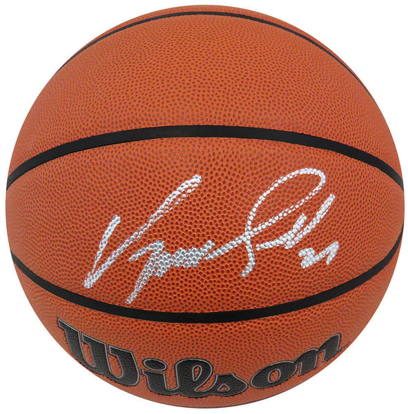 Dominique Wilkins Signed Wilson Indoor/Outdoor NBA Basketball - (SCHWARTZ COA)