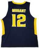 MURRAY STATE RACERS JA MORANT AUTOGRAPHED JERSEY SIZE XL BECKETT QR 210857