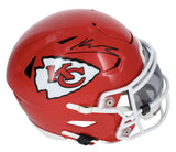 Kenneth Walker III Autographed Chiefs Mid-Size Speedflex MIDI Helmet Beckett