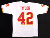 Charley Taylor Signed Washington Redskins Jersey Inscribed "HOF 84" (JSA COA)