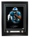 D'Andre Swift Autographed 16x20 Photo Philadelphia Eagles Framed JSA 180803
