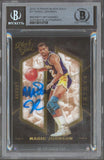 Lakers Magic Johnson Signed 2015 Panini Black Gold #11 Card Auto 10! BAS Slabbed