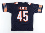 Gary Fencik Signed Chicago Bears Jersey (JSA COA) 2xPro Bowl Def. Back / Hitman