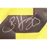 Brian Dawkins Signed Denver Broncos Reebok Yellow sz 50 Jersey Beckett 51456