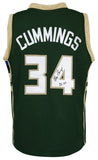 Terry Cummings Signed Green T/B Custom Basketball Jersey w/2x AS -(SCHWARTZ COA)