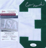 Cedric Maxwell Signed Boston Celtics White Jersey (JSA COA) 1981 NBA Finals MVP