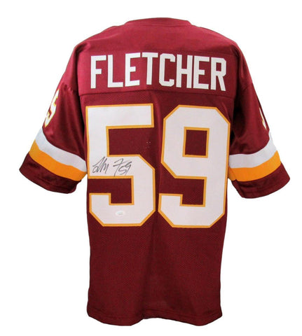 London Fletcher Signed/Autographed Maroon Commanders Football Jersey JSA 194695