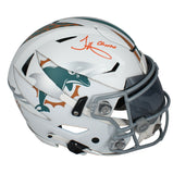 Tyreek Hill Autographed "Cheetah" Dolphins Painted Speedflex Helmet Fanatics LE