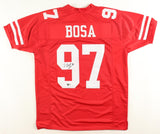 Nick Bosa Signed 49ers Jersey (Beckett) San Francisco 1st Round Pick #2 in 2019