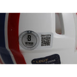 Warren Moon Autographed Houston Oilers TB Mini Helmet Beckett Witness 49697