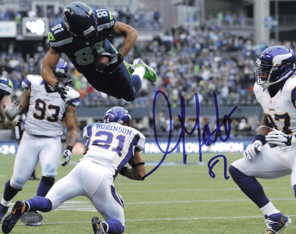 Golden Tate Autographed Signed 8x10 Photo Seattle Seahawks MCS Holo #63353