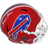 Thurman Thomas Autographed/Signed Buffalo Bills F/S Helmet TB Beckett 43267