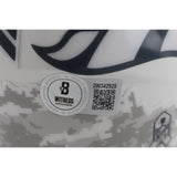 John Elway Autographed Denver Broncos 24 STS Mini Helmet Beckett Witness 50209