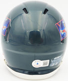 CHEVY CHASE AUTOGRAPHED CHRISTMAS VACATION BLACK MINI HELMET BECKETT 232845